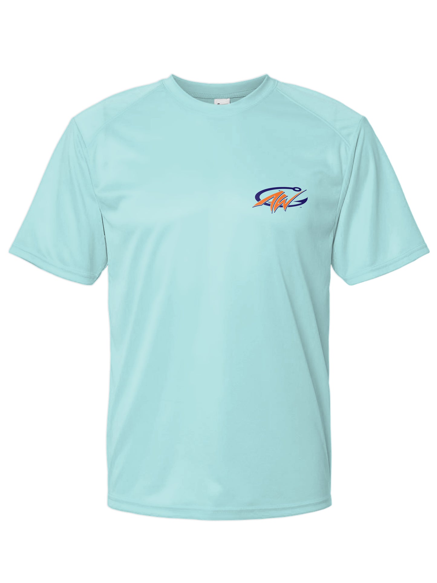AWG - SHARK CAMO LOGO, ADULT PERFORMANCE SS
