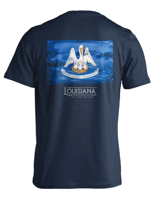 FADED FLAG, LOUISIANA