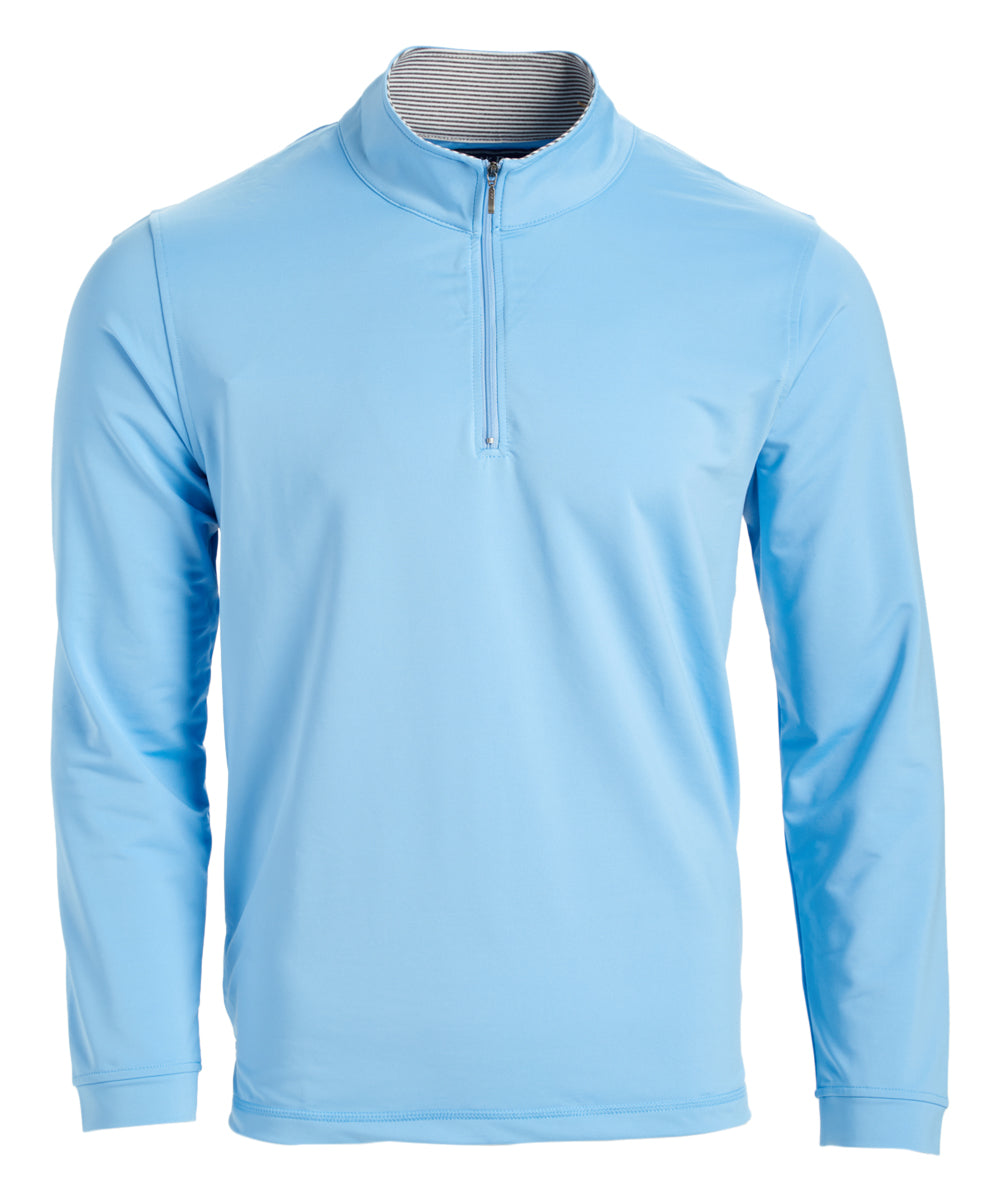 POWDER BLUE PERFORMANCE PULLOVER