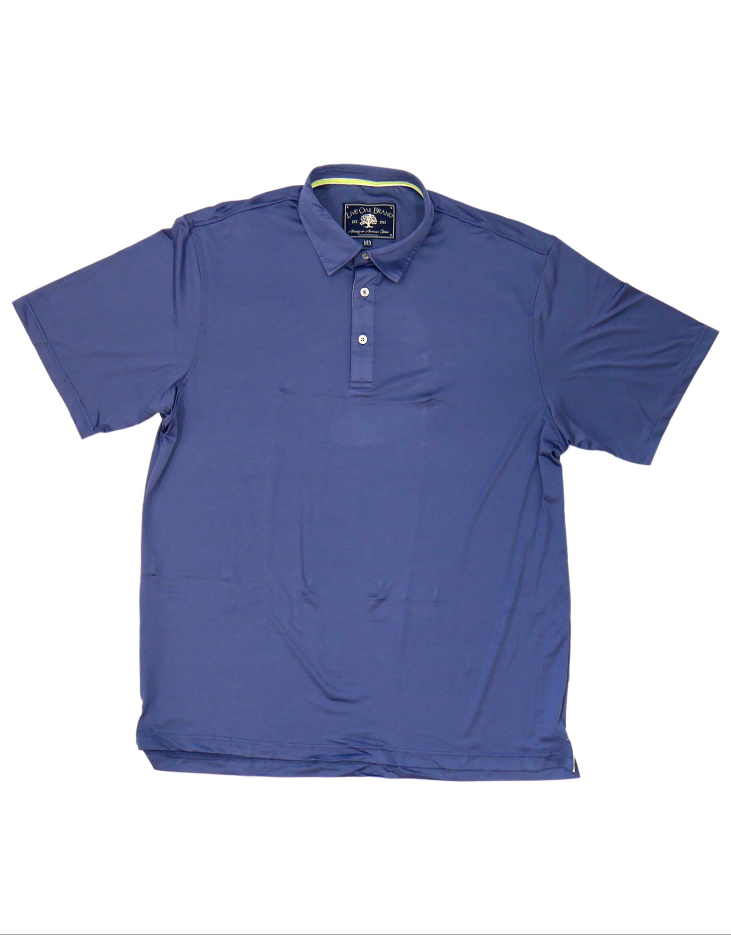 MEN'S SOLID PERFORMANCE POLO, NEWPORT BLUE