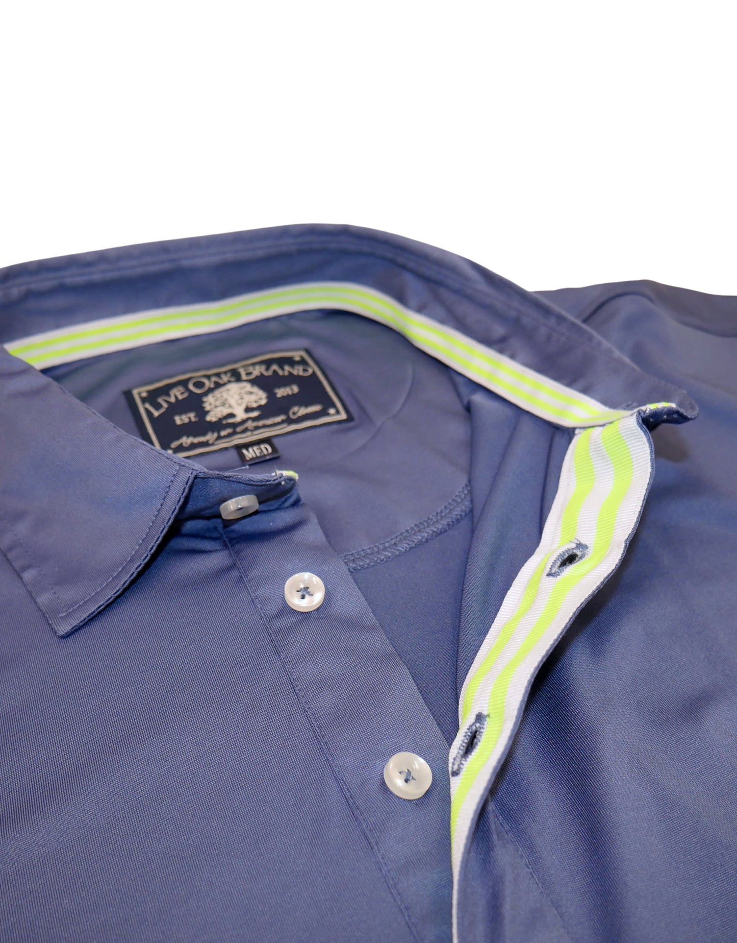 MEN'S SOLID PERFORMANCE POLO, NEWPORT BLUE