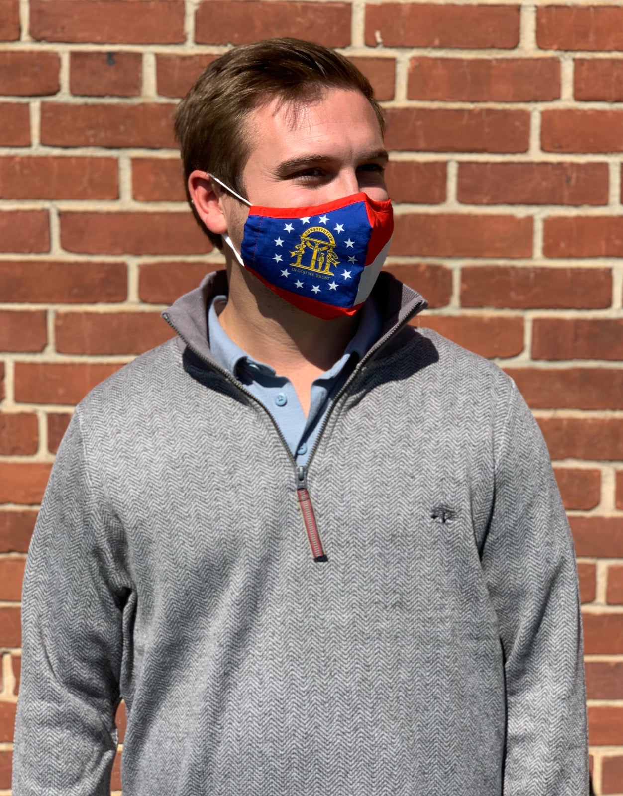 GEORGIA FLAG MASK