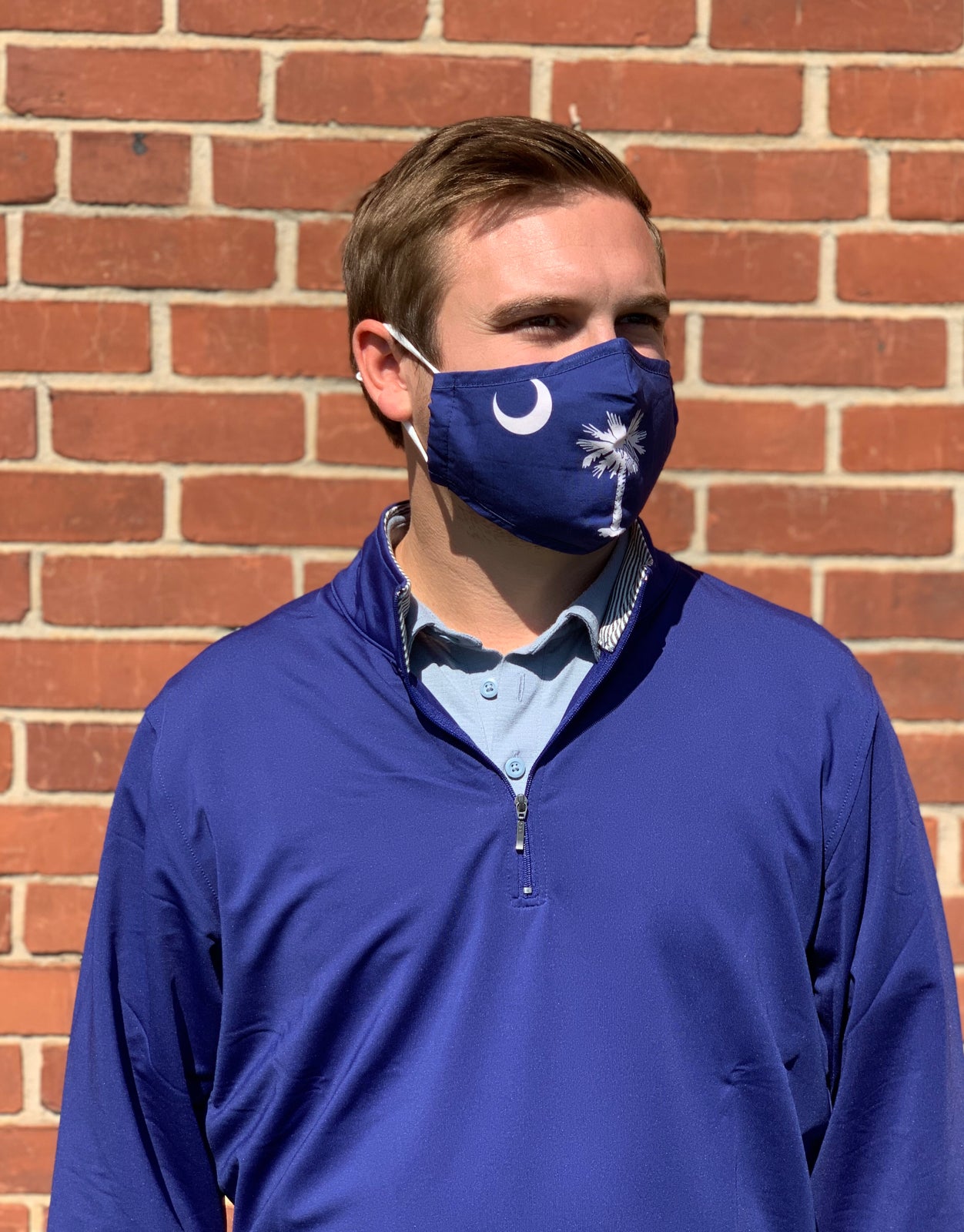 SOUTH CAROLINA FLAG MASK