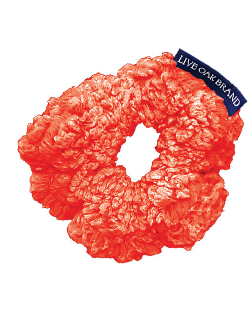 CRANBERRY FLEECE SCRUNCHIE