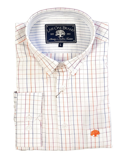 SUNSET WINDOWPANE SPORT SHIRT