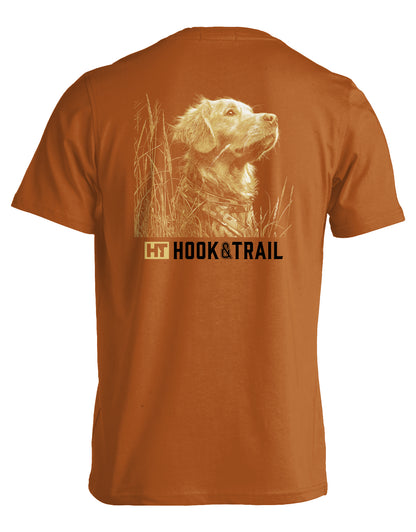HOOK & TRAIL HOOK & TRAIL - GOLDEN RETRIEVER GRASS TEXAS ORANGE
