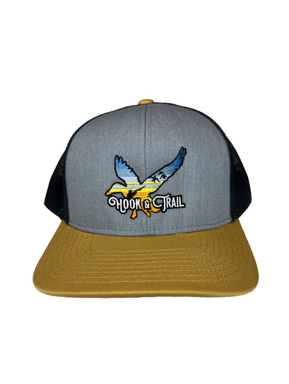 HOOK & TRAIL HOOK & TRAIL - TRUCKER HAT, DUCK SHOT