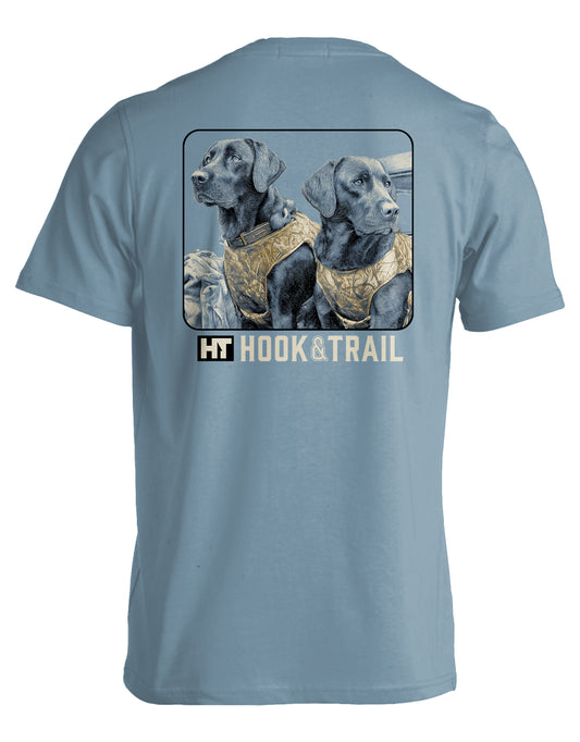 HOOK & TRAIL HOOK & TRAIL - HUNTING LABS STONE BLUE