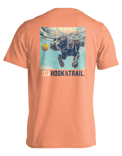 HOOK & TRAIL HOOK & TRAIL - LAB TENNIS BALL TANGERINE