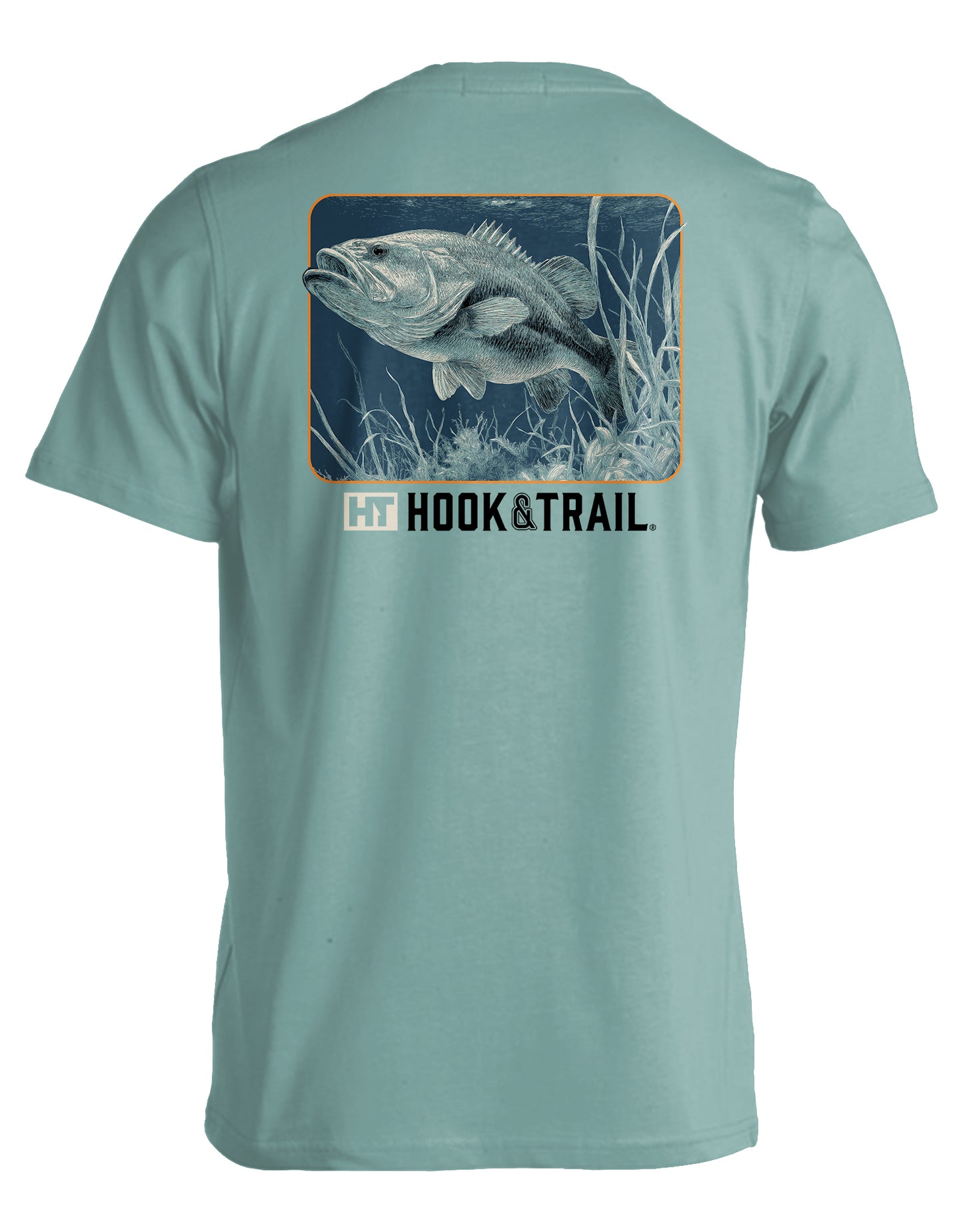 HOOK & TRAIL HOOK & TRAIL - LARGEMOUTH BASS GRASS AQUATIC