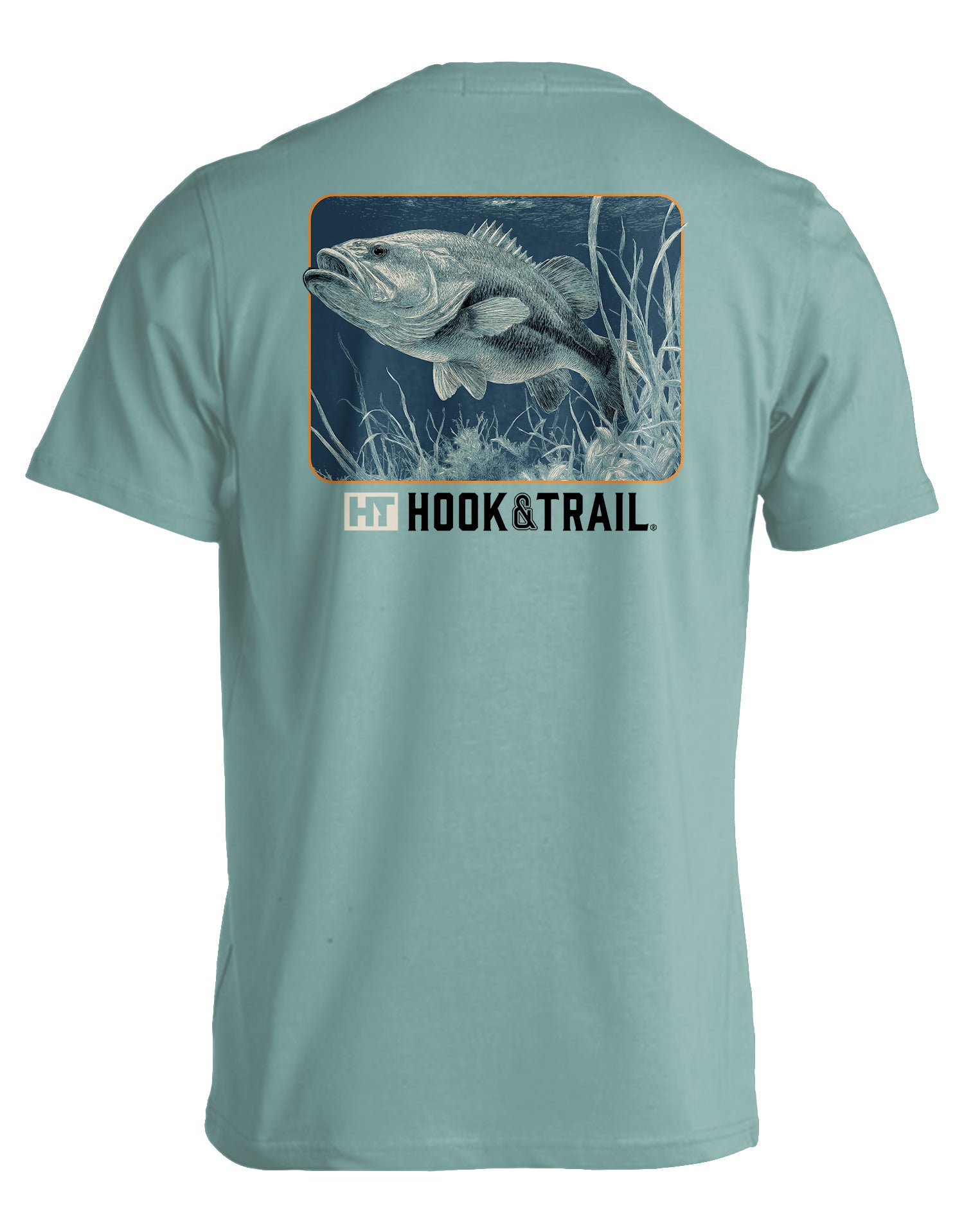 HOOK & TRAIL HOOK & TRAIL - LARGEMOUTH BASS GRASS AQUATIC