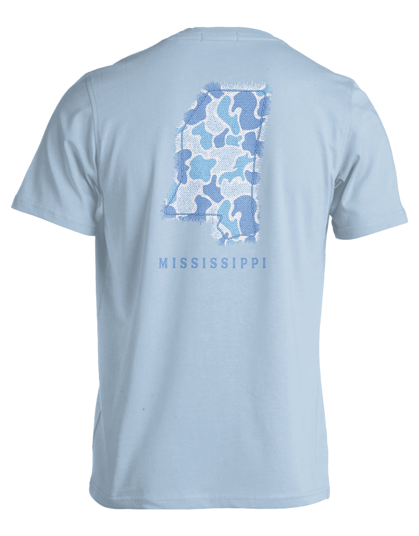 LIVE OAK BRAND AQUATIC CAMO STATE, MISSISSIPPI HYDRANGEA