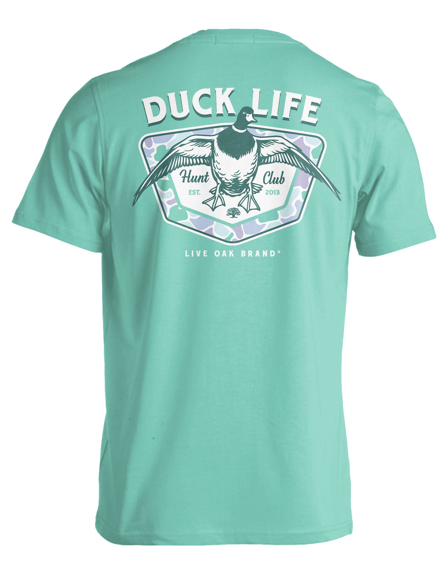 AQUATIC DUCK CAMO BADGE