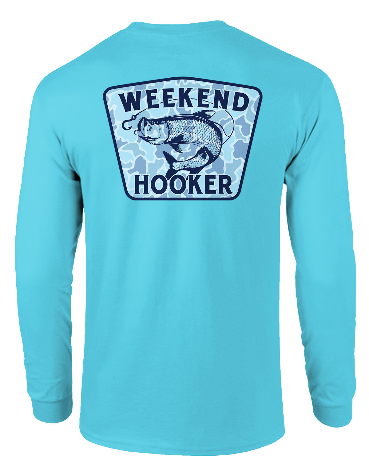 LIVE OAK BRAND AQUATIC WEEKEND HOOKER, TARPON, ADULT LS LAGOON