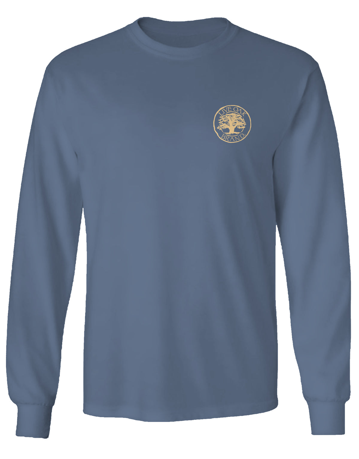 LIVE OAK BRAND BUCK CAMO BADGE, ADULT LS