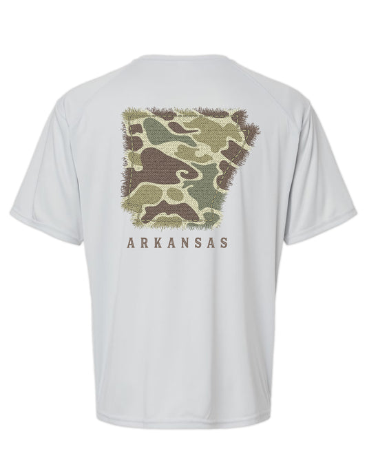 CAMO ARKANSAS, ADULT PERFORMANCE SS (PRINTED TO ORDER)