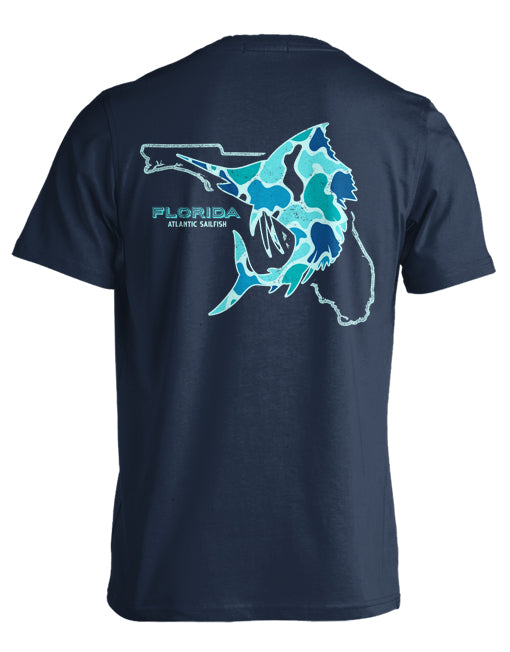 CAMO STATE FISH, FLORIDA (PRINTED TO ORDER)