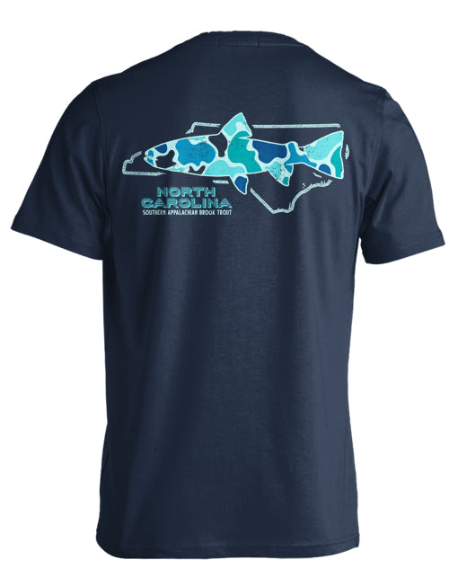 CAMO STATE FISH, NORTH CAROLINA (PRINTED TO ORDER)