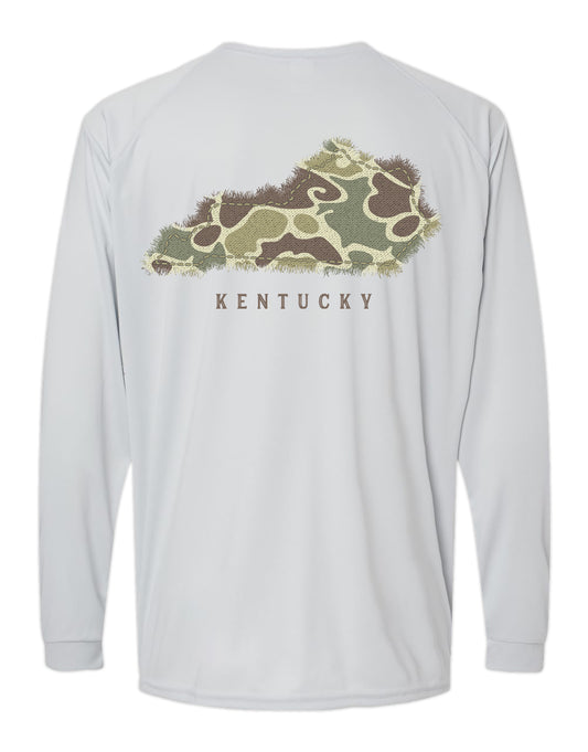 CAMO KENTUCKY, ADULT PERFORMANCE LS (PRINTED TO ORDER)