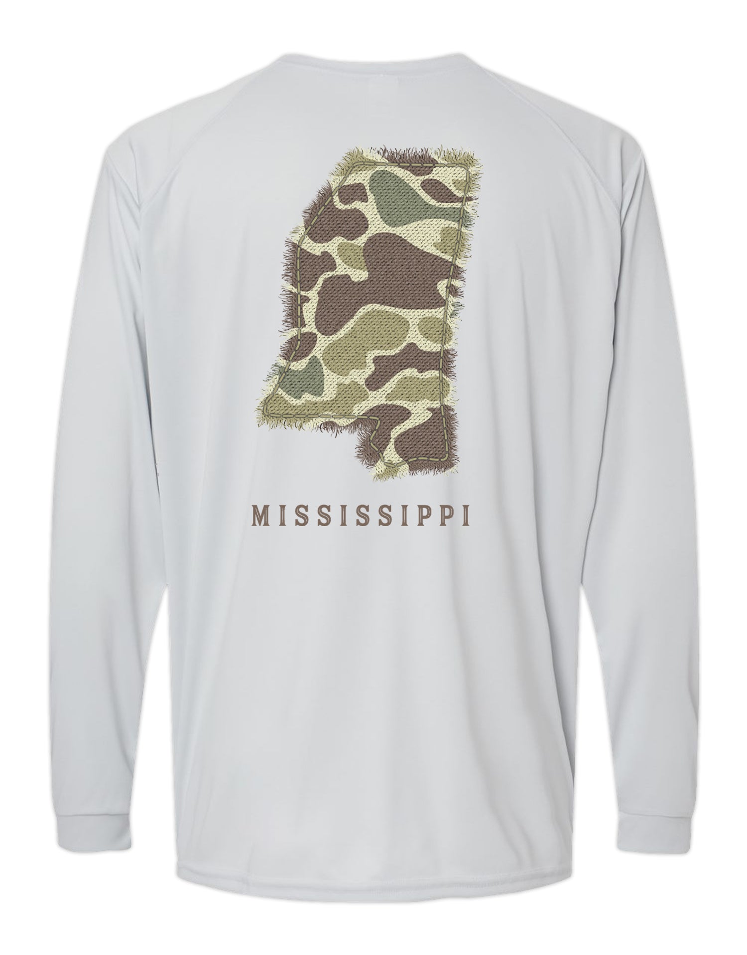 LIVE OAK BRAND CAMO MISSISSIPPI, ADULT PERFORMANCE LS