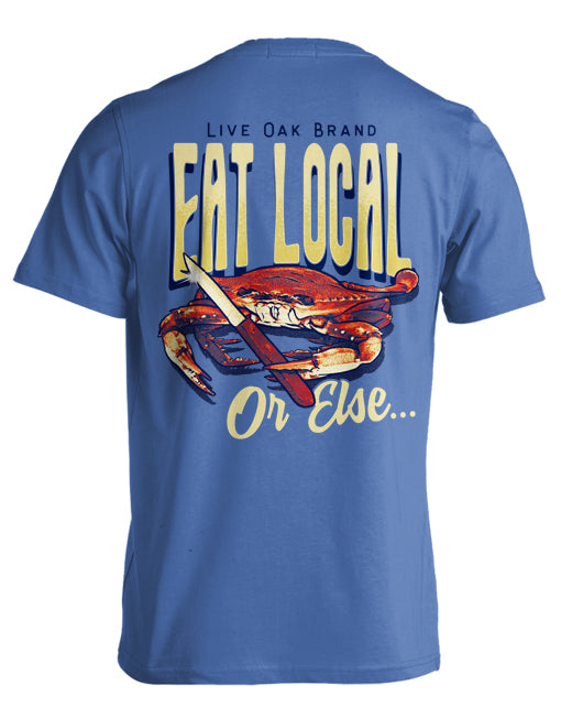 EAT LOCAL CRAB