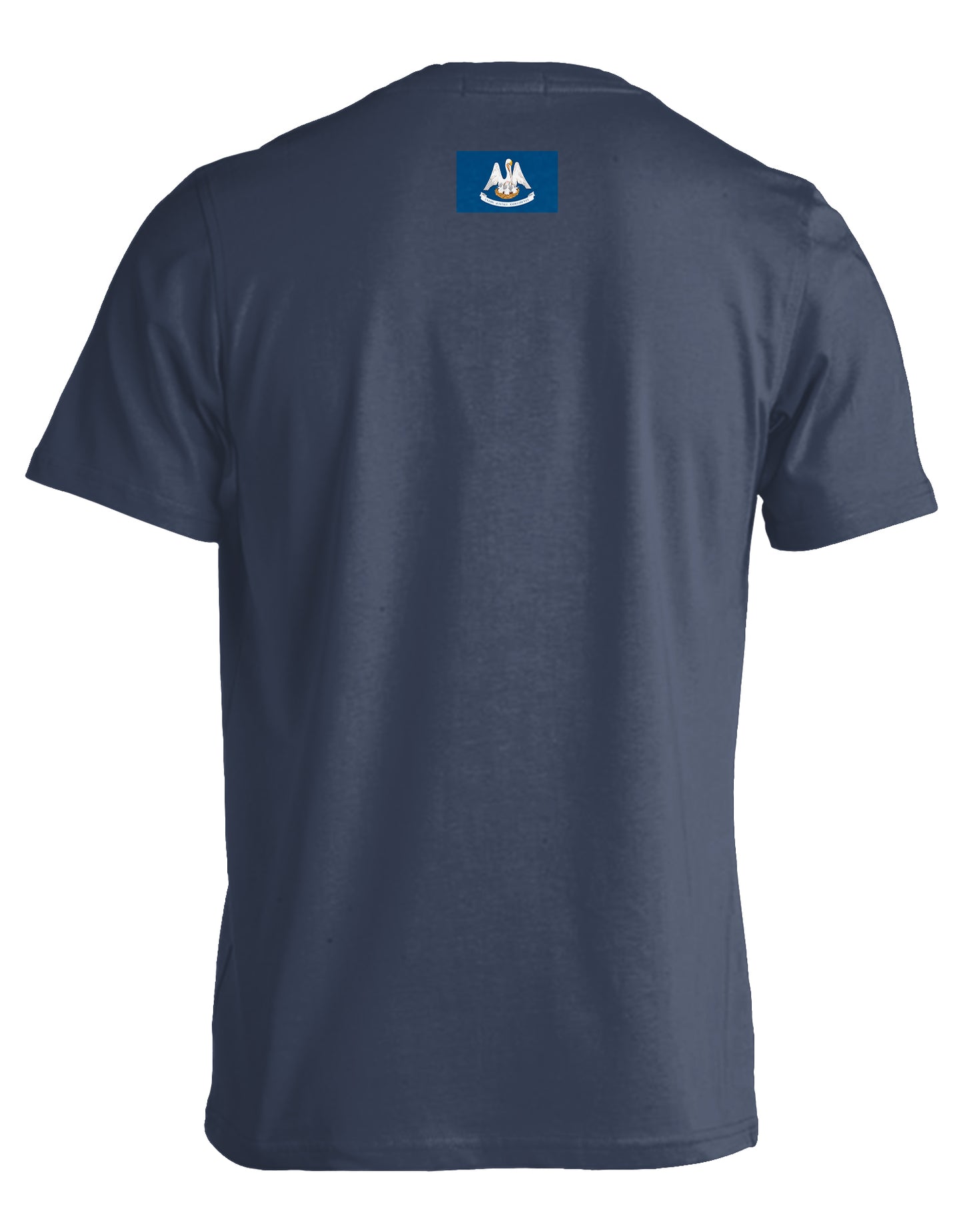 LIVE OAK BRAND FLAG TEE, LOUISIANA DENIM
