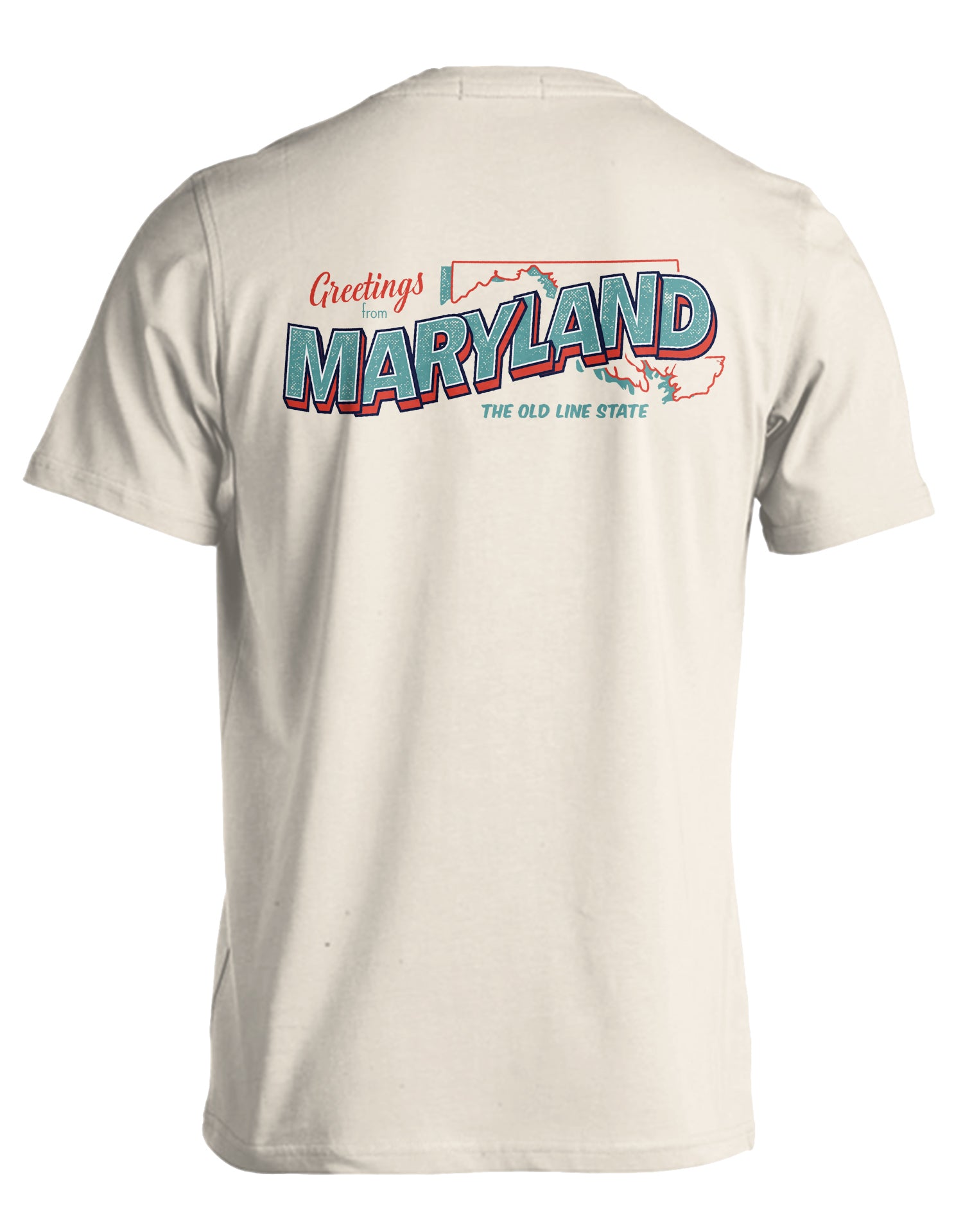 LIVE OAK BRAND GREETINGS FROM MARYLAND IVORY