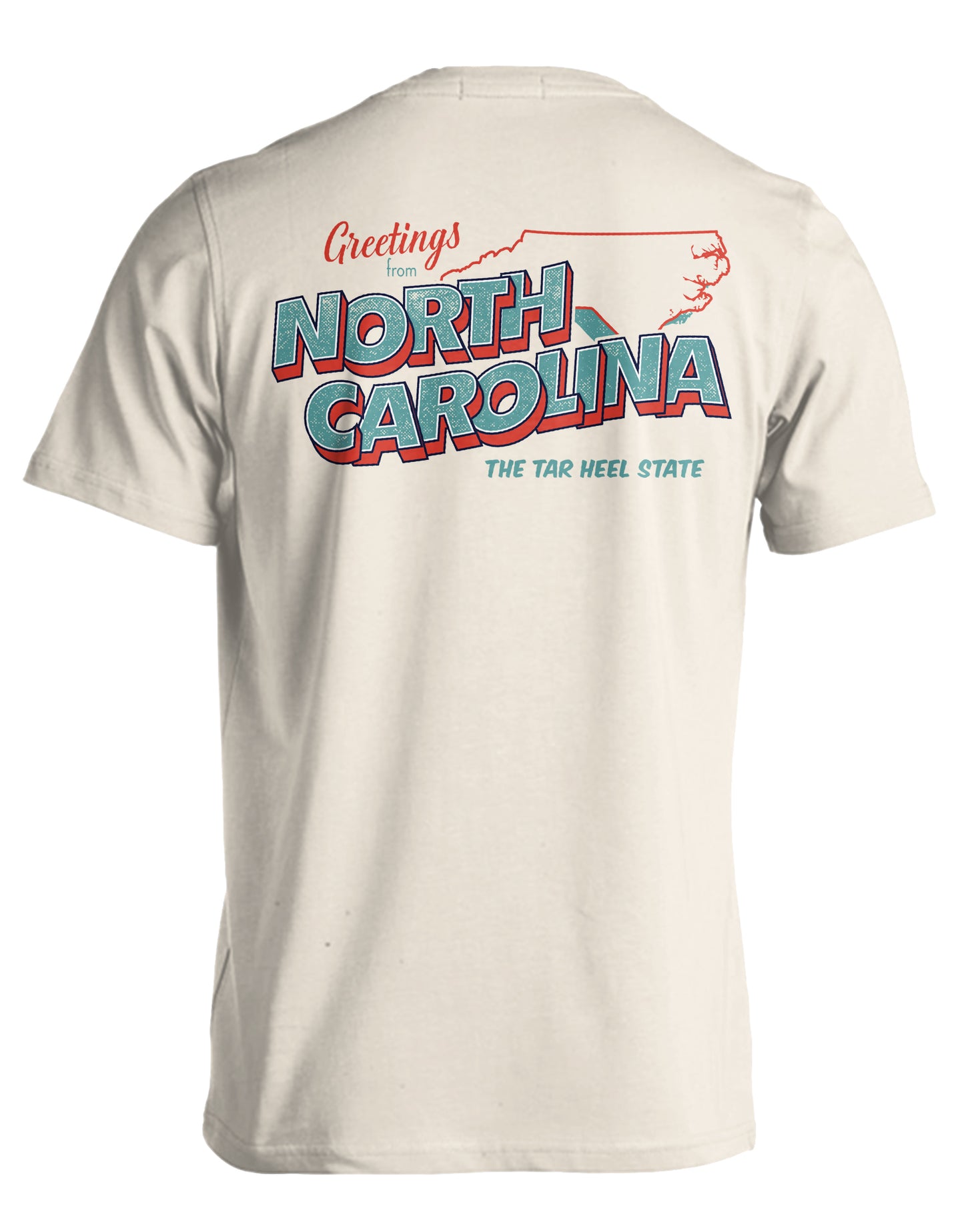 LIVE OAK BRAND GREETINGS FROM NORTH CAROLINA IVORY