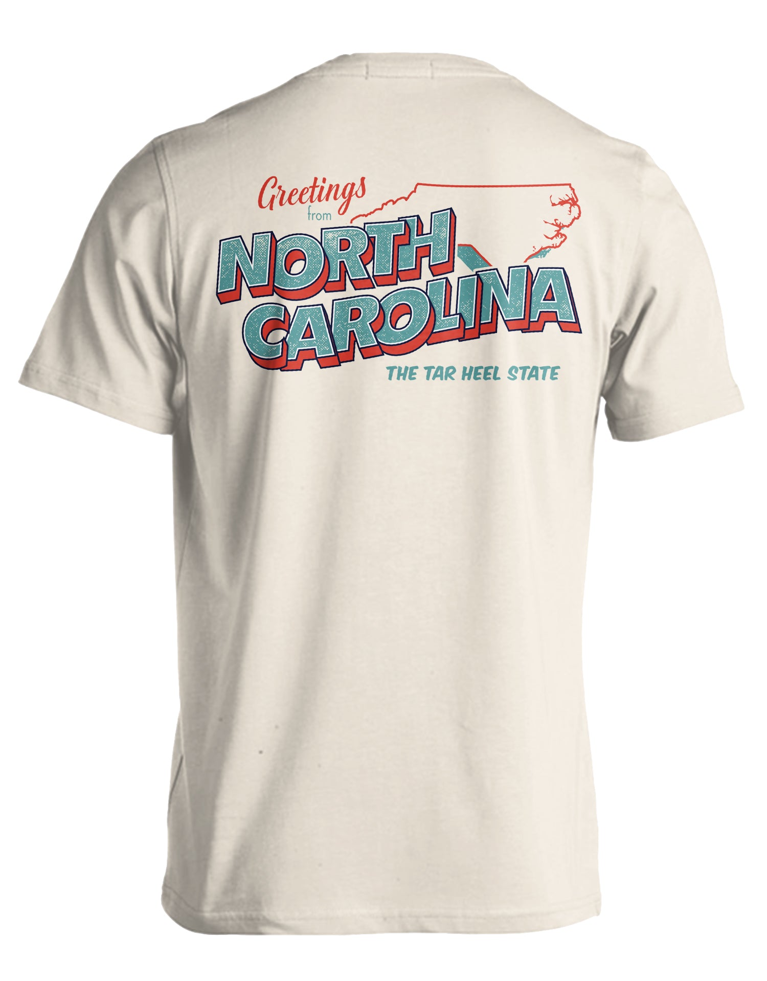 LIVE OAK BRAND GREETINGS FROM NORTH CAROLINA IVORY