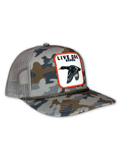 TRUCKER HAT, CAMO MALLARD