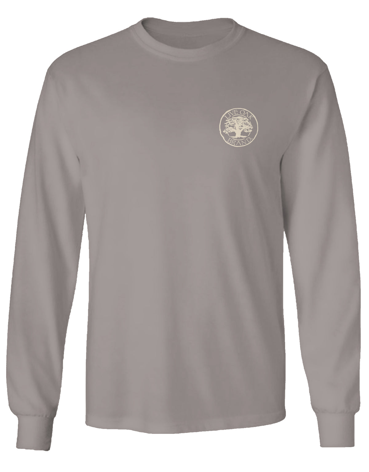 LIVE OAK BRAND OLD SCHOOL CAMO, BOTTOMLAND, ADULT LS