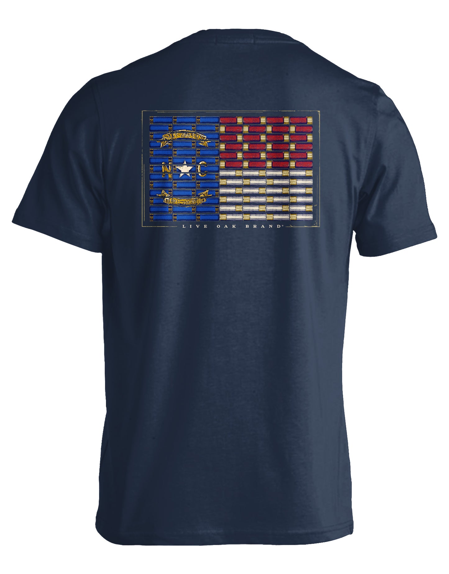 SHOTGUN SHELL FLAG, NORTH CAROLINA