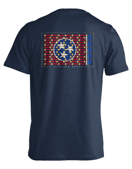 SHOTGUN SHELL FLAG, TENNESSEE