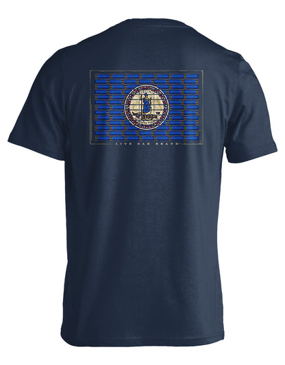 SHOTGUN SHELL FLAG, VIRGINIA