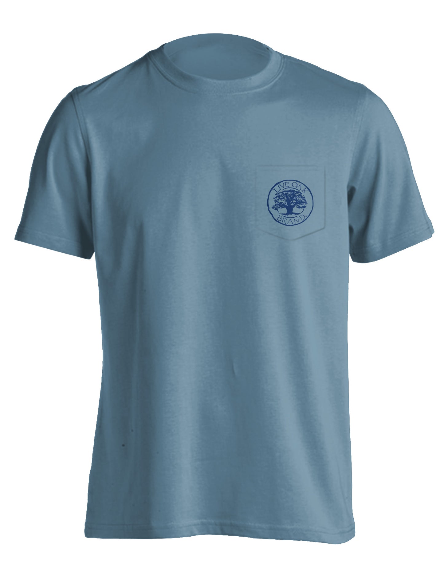 LIVE OAK BRAND SHRIMP BOAT LABEL