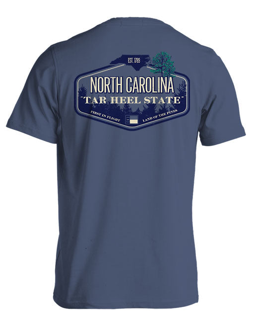 VINTAGE STATE, NORTH CAROLINA (PRINTED TO ORDER)