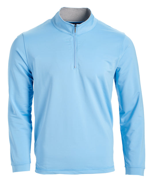 POWDER BLUE PERFORMANCE PULLOVER