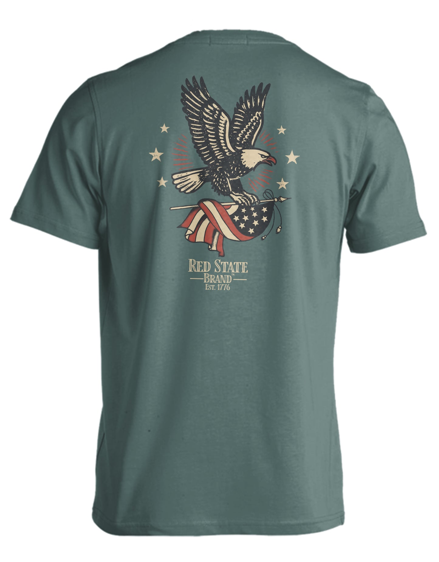 EAGLE AND FLAG