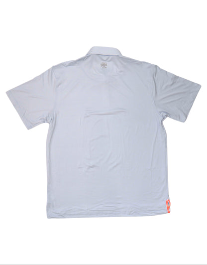 MARTINI PERFORMANCE POLO, GLACIER GREY/PALE BLUE