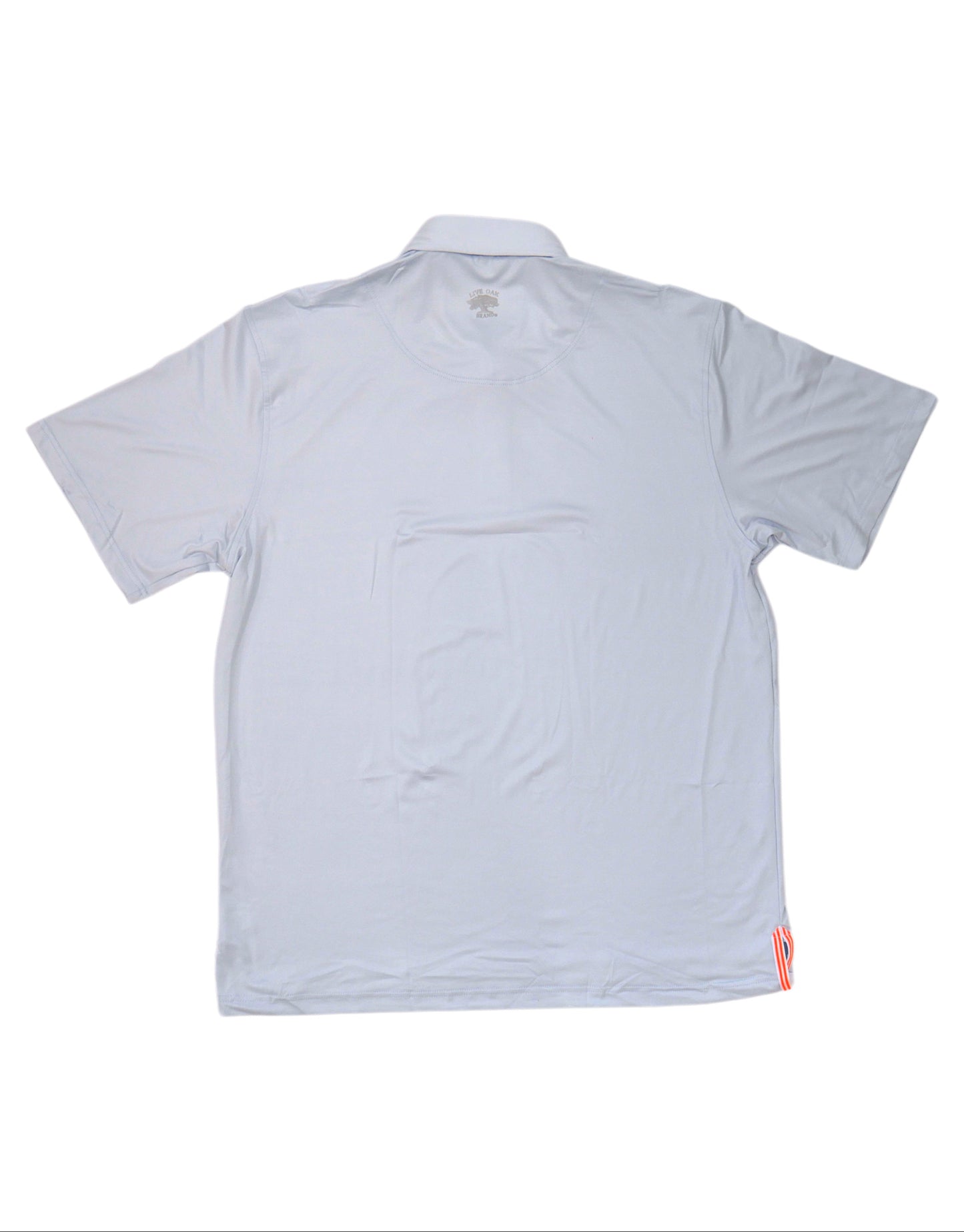 GAMBLING PERFORMANCE POLO, GLACIER GREY/PALE BLUE