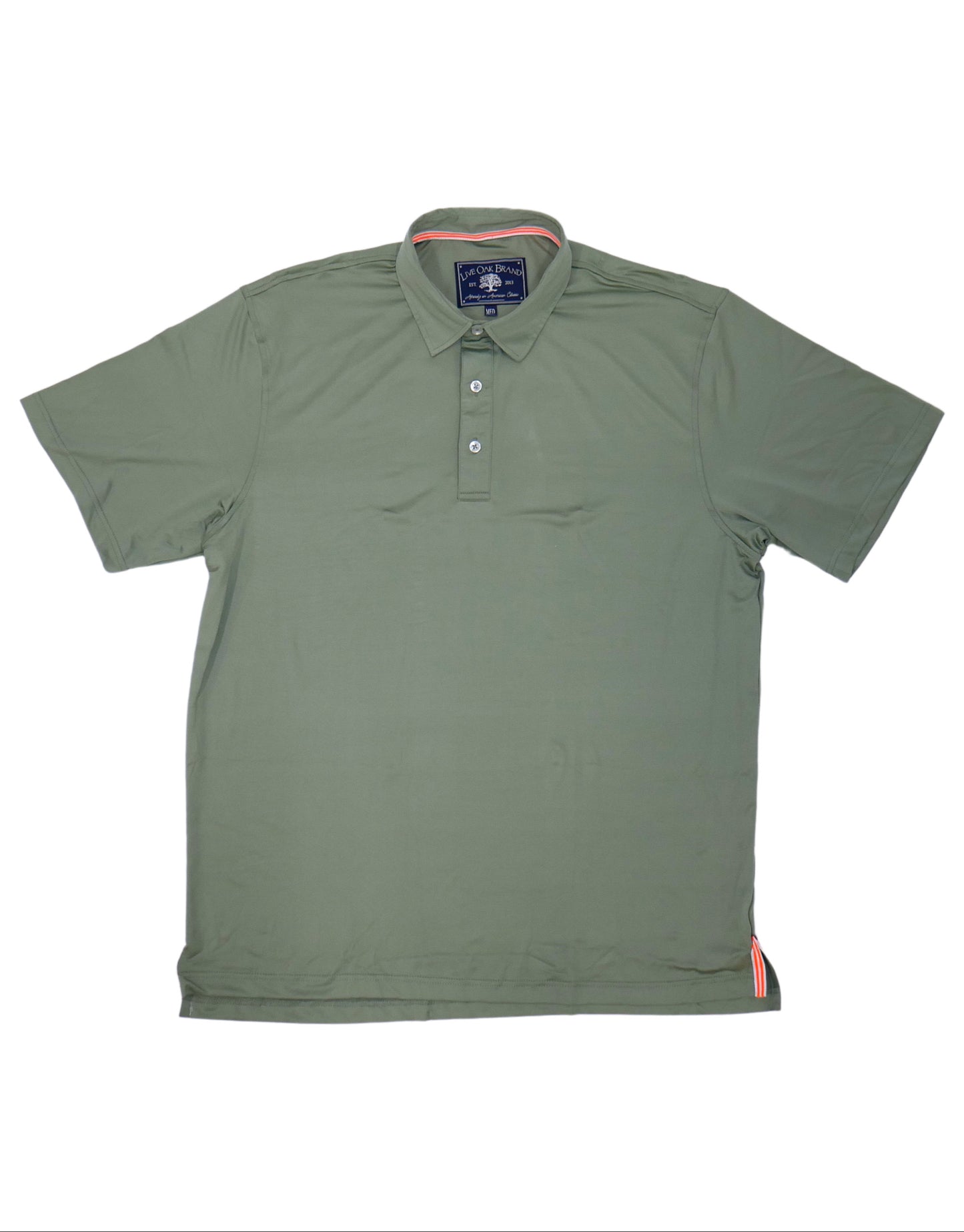 MEN'S SOLID PERFORMANCE POLO, OLIVE