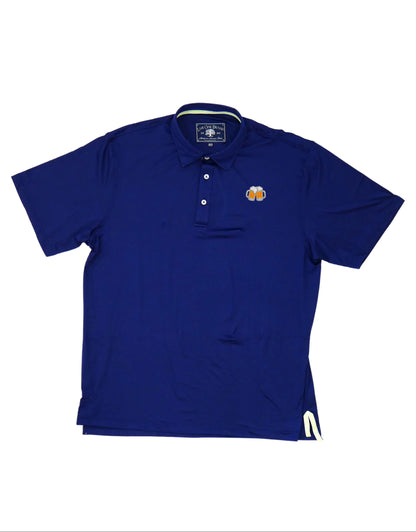 BEER MUGS PERFORMANCE POLO, TRUE NAVY