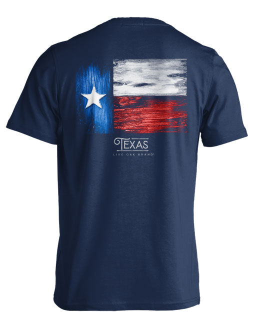 FADED FLAG, TEXAS (PRINTED TO ORDER)