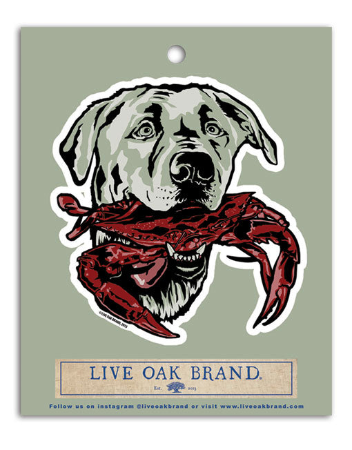 LAB CRAB DECAL