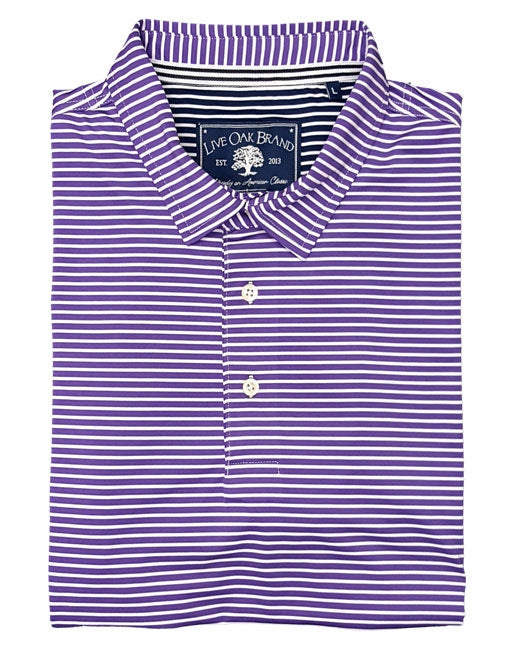 PURPLE PERFORMANCE POLO