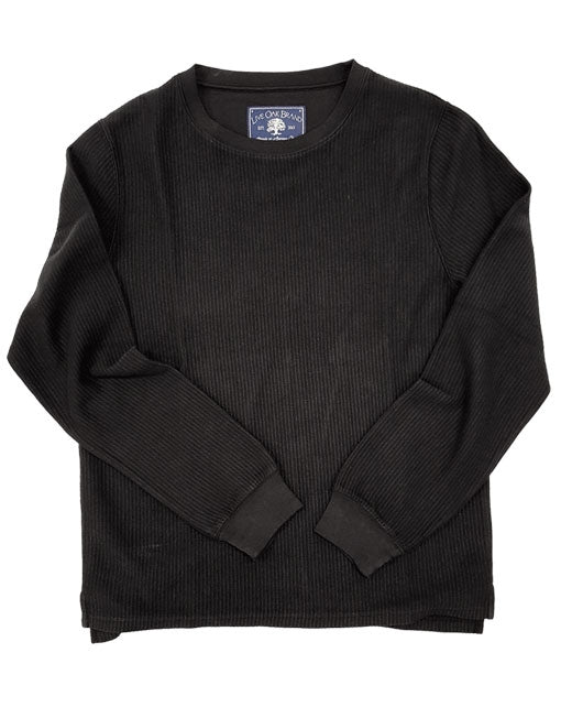 CHARCOAL CORDUROY CREWNECK SWEATER (SIZE XS ONLY)