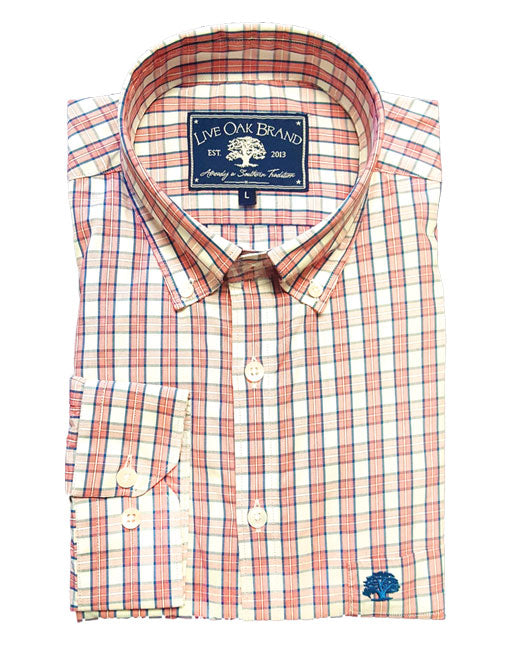 CHARLESTON PLAID SPORT SHIRT